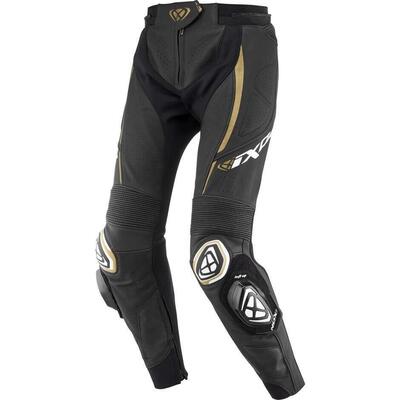 Pantaloni Moto Pelle Donna Ixon Vortex 3 PT Nero B