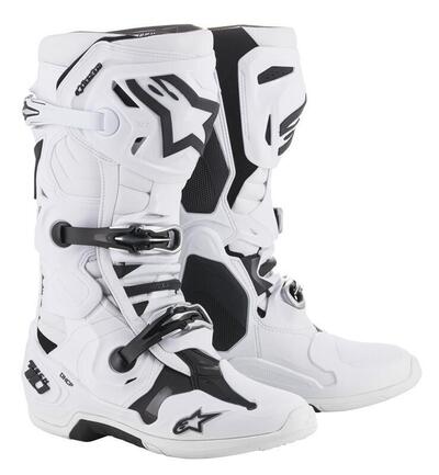 Stivali cross Alpinestars TECH 10 Bianco Nero