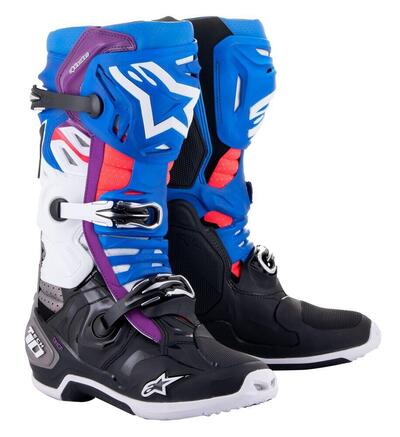 Stivali cross Alpinestars Tech 10 Supervented Nero