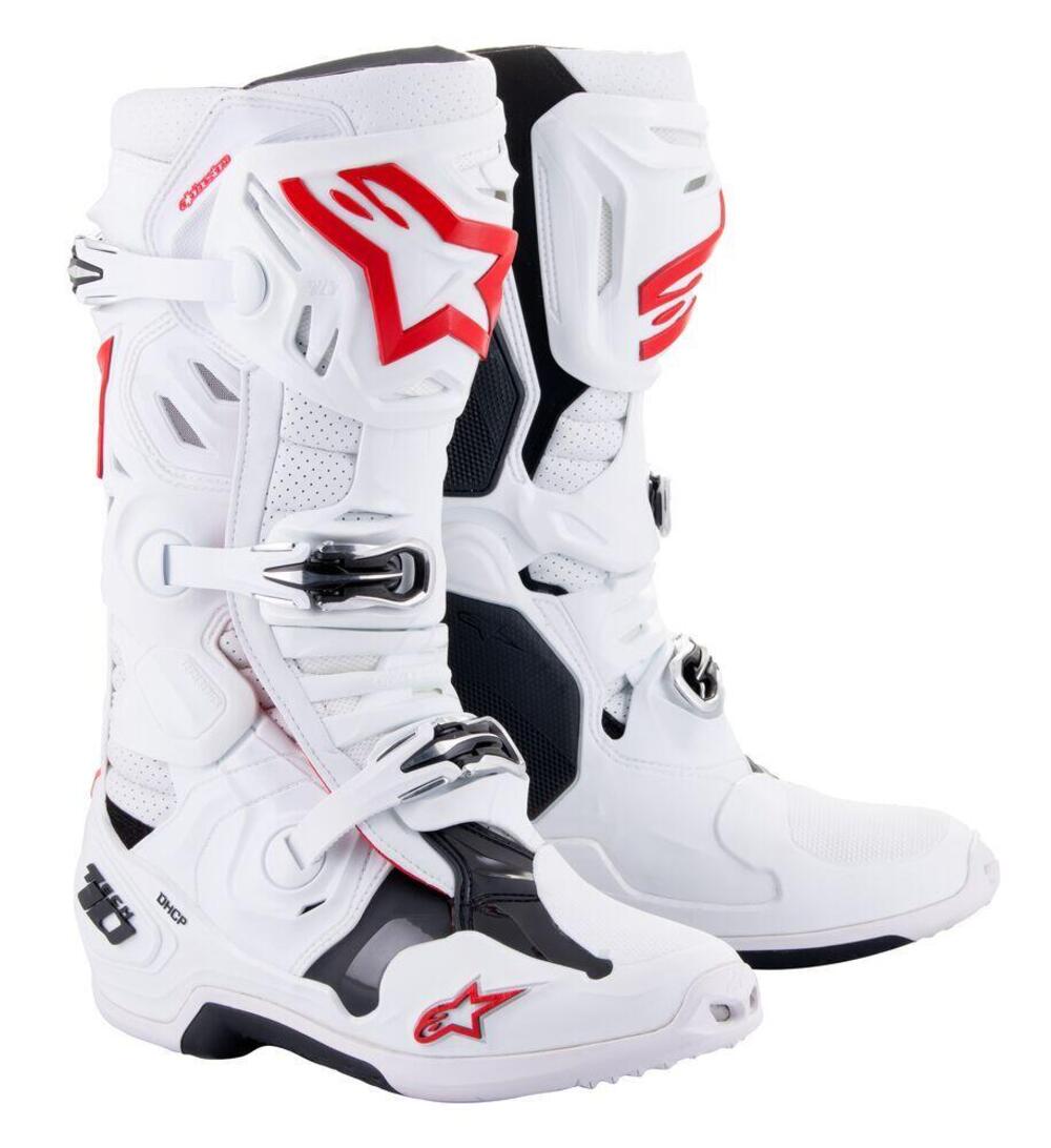 Stivali cross Alpinestars Tech 10 Supervented Bian