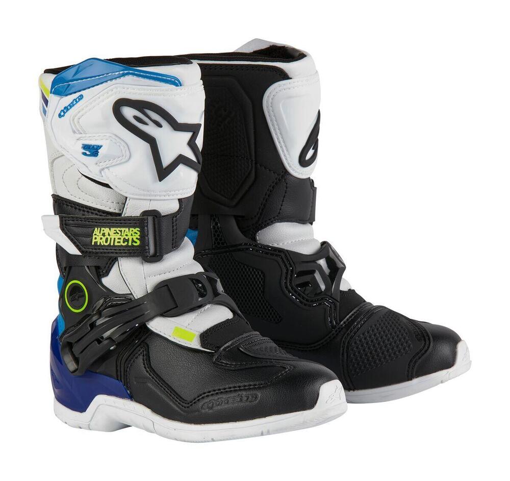 Stivali cross bambino Alpinestars TECH 3S KIDS Bia