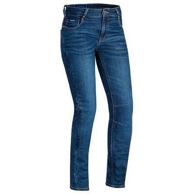 Jeans moto donna Ixon CATHELYN stonewash