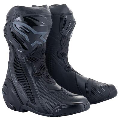 Stivali moto Alpinestars SUPERTECH R Nero Nero