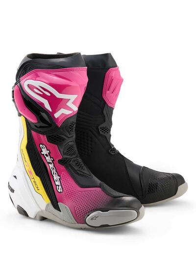 Stivali Moto Racing Alpinestars Supertech R Nero M