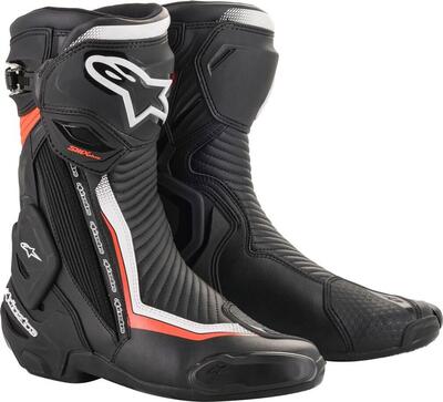 Stivali racing Alpinestars SMX PLUS V2 Nero Bianco