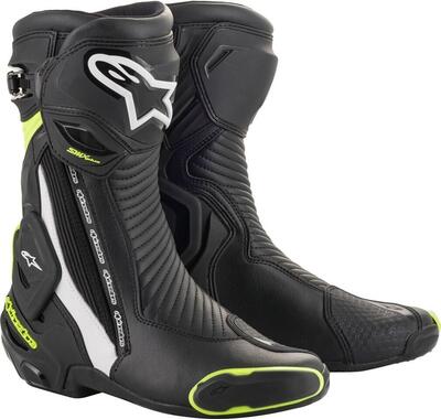 Stivali racing Alpinestars SMX PLUS V2 Nero Bianco