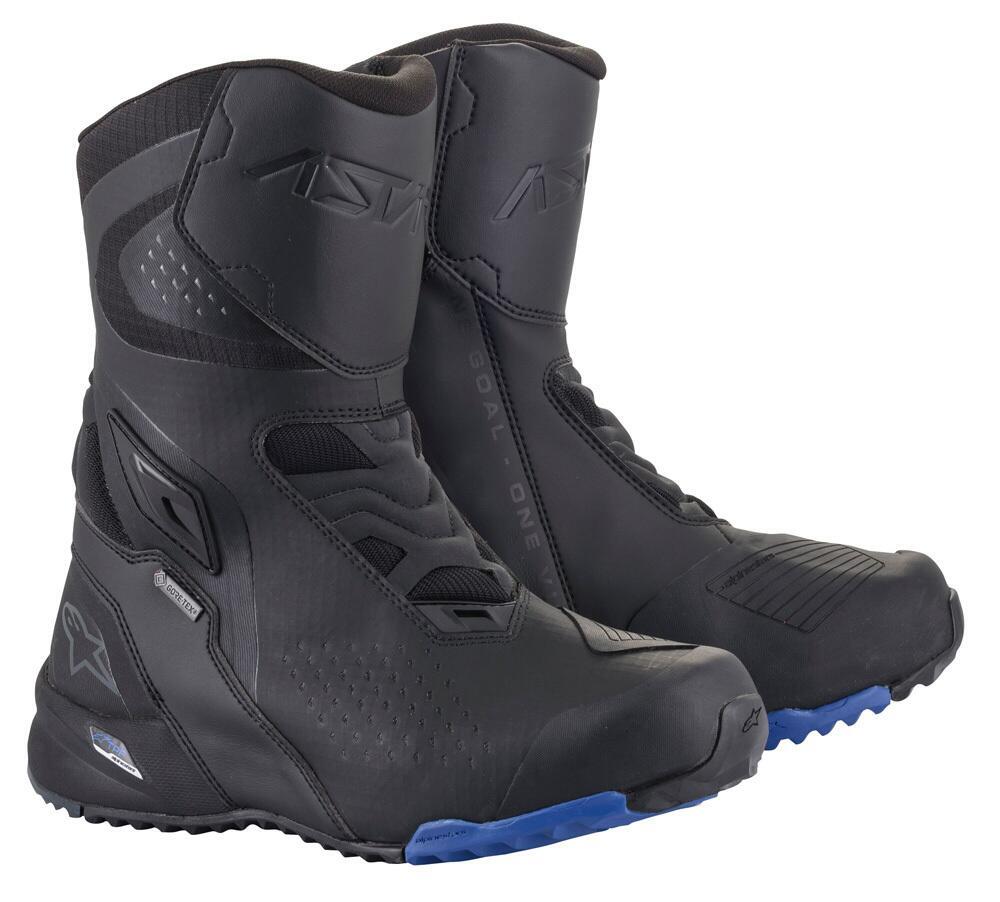 Stivali moto Alpinestars RT-8 GORE-TEX Nero blu