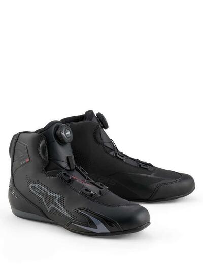 Scarpe Moto Alpinestars Celer Nero Grigio Scuro