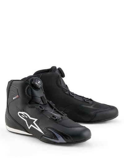 Scarpe Moto Alpinestars Celer Nero Bianco