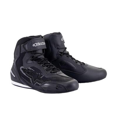 Scarpe moto Alpinestars FASTER-3 RIDEKNITS Nero Gr