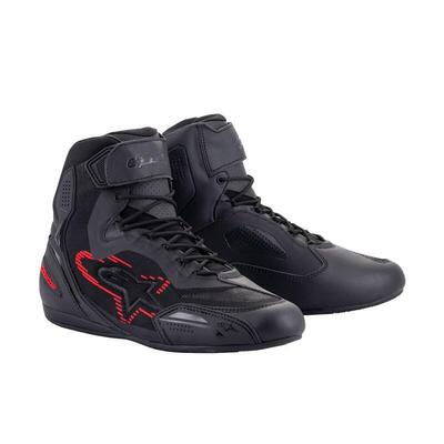 Scarpe moto Alpinestars FASTER-3 RIDEKNIT Nero Gri