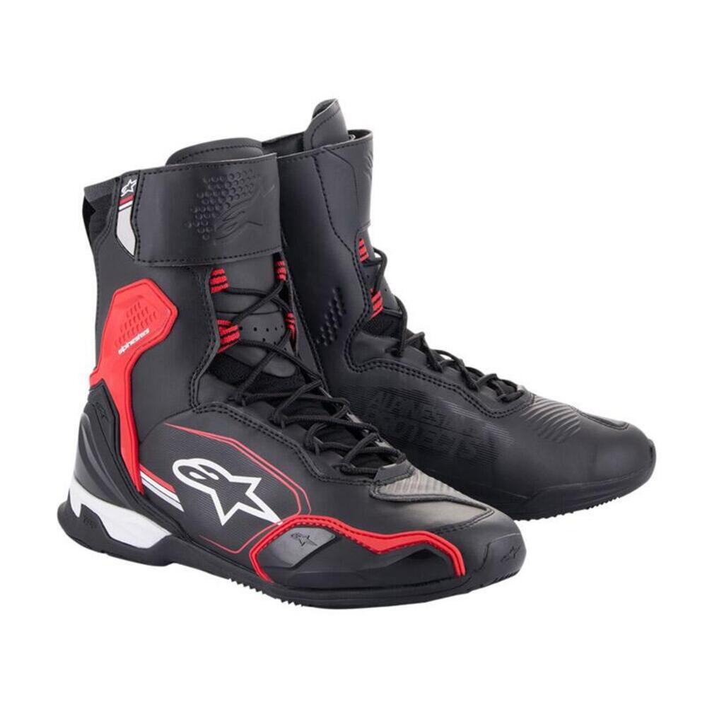 Scarpe moto Alpinestars SUPERFASTER Nero Rosso br