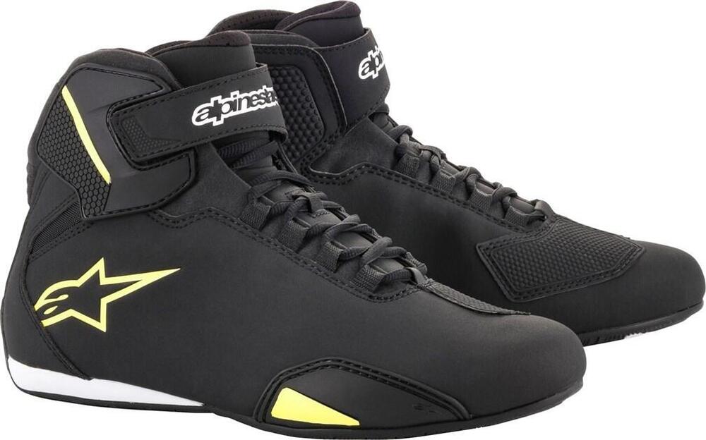 Scarpe moto Alpinestars SEKTOR Nero Giallo