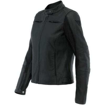 Giacca moto Pelle Donna Dainese Razon 2 Nero