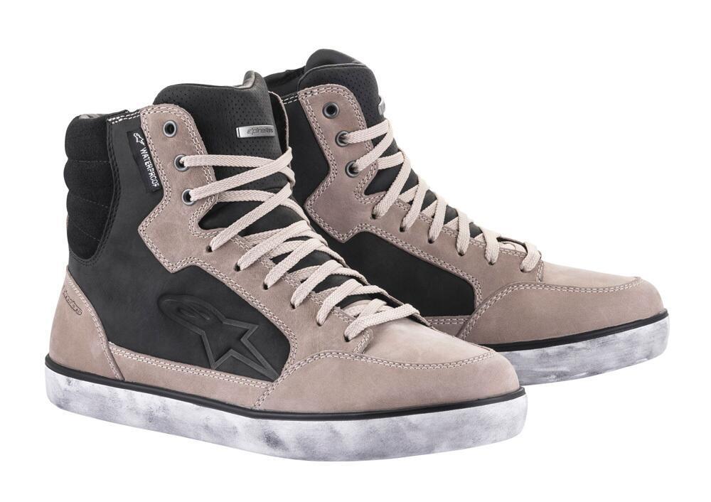 Scarpe moto Alpinestars J-6 WATERPROOF Nero Flint