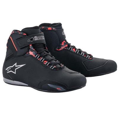 Scarpe moto Alpinestars SEKTOR WATERPROOF Nero Gri