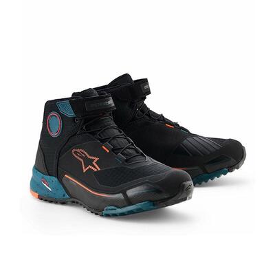 Scarpe Moto Alpinestars CR-X Drystar Petrolio Aran