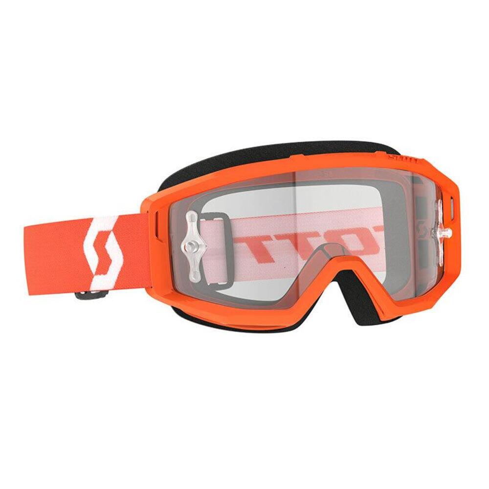 Occhiali cross Scott Primal clear arancio lente c