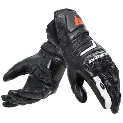 Guanti moto Donna pelle Dainese Carbon 4 Long Nero
