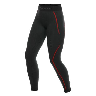 Pantaloni termici moto donna Dainese Nero Rosso