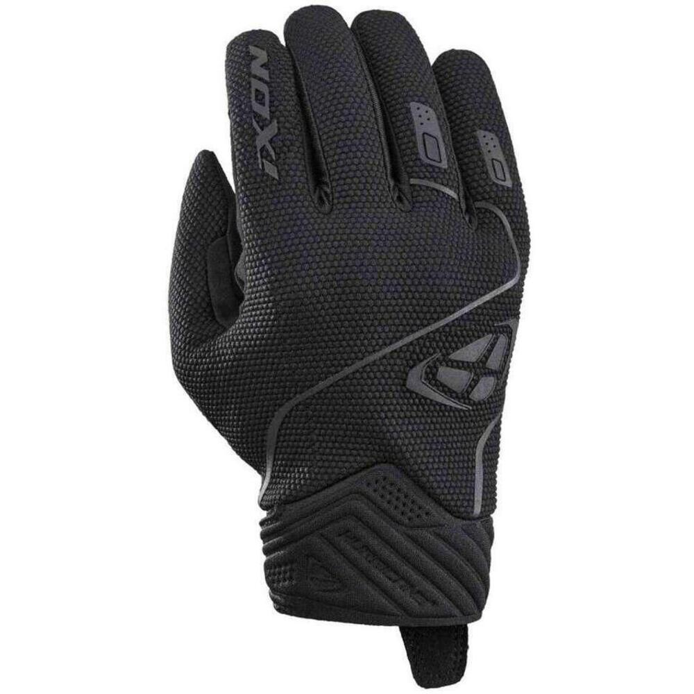 Guanti moto estivi Ixon Hurricane 2 Nero