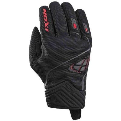 Guanti Moto Estivi Ixon Hurricane 2 Nero Rosso