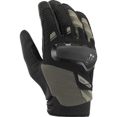 Guanti Moto Estivi Ixon Namak Kaki Nero