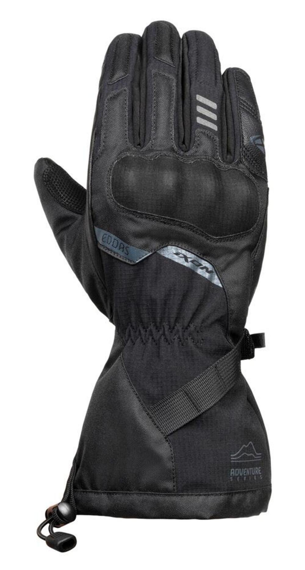 Guanti moto invernali Ixon PRO EDDAS Neri