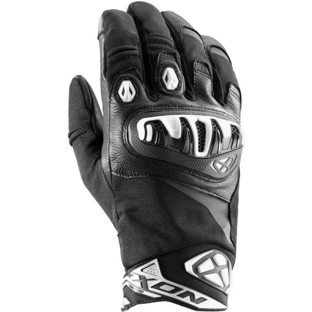 Guanti Moto Ixon MS Torpedo Nero Bianco