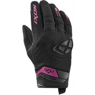 Guanti moto donna Ixon MIG 2 LADY Nero Fucsia