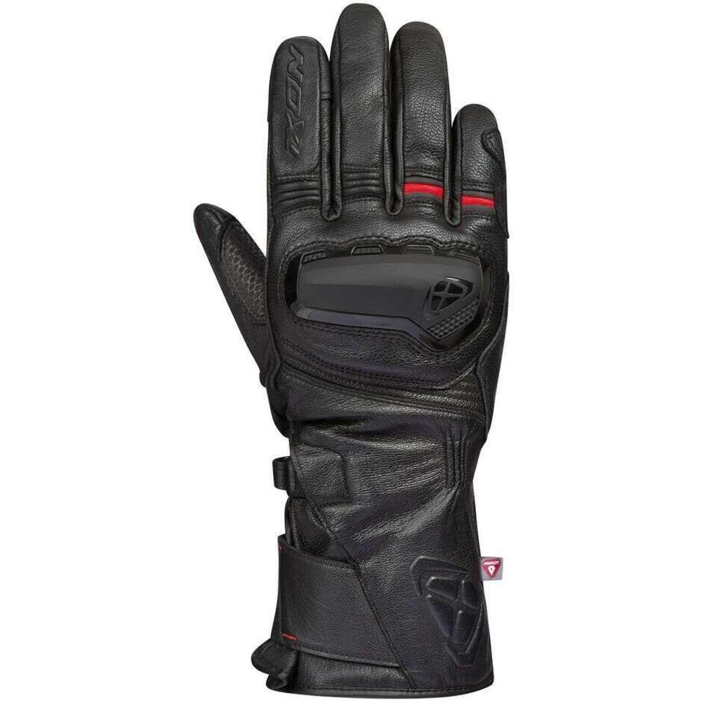 Guanti moto pelle invernali Ixon PRO MILES Nero ro