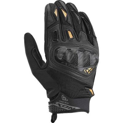 Guanti Moto Donna Estivi Ixon Rise Air 2 Nero Oro