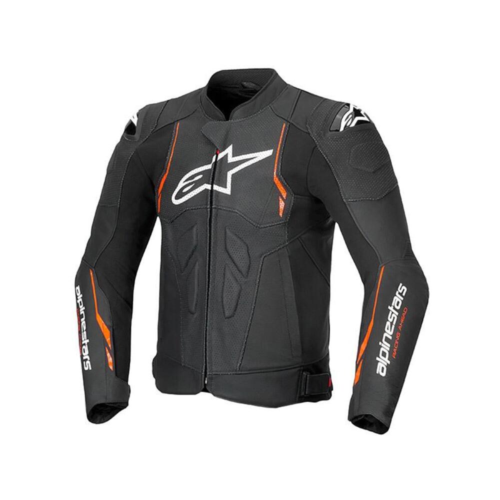 Giacca Moto Pelle Estiva Alpinestars Dusk Airflow
