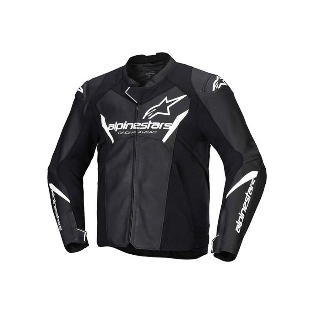 Giacca moto Alpinestars Faster V3 bianco