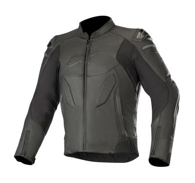 Giacca moto pelle racing Alpinestars CALIBER Nero