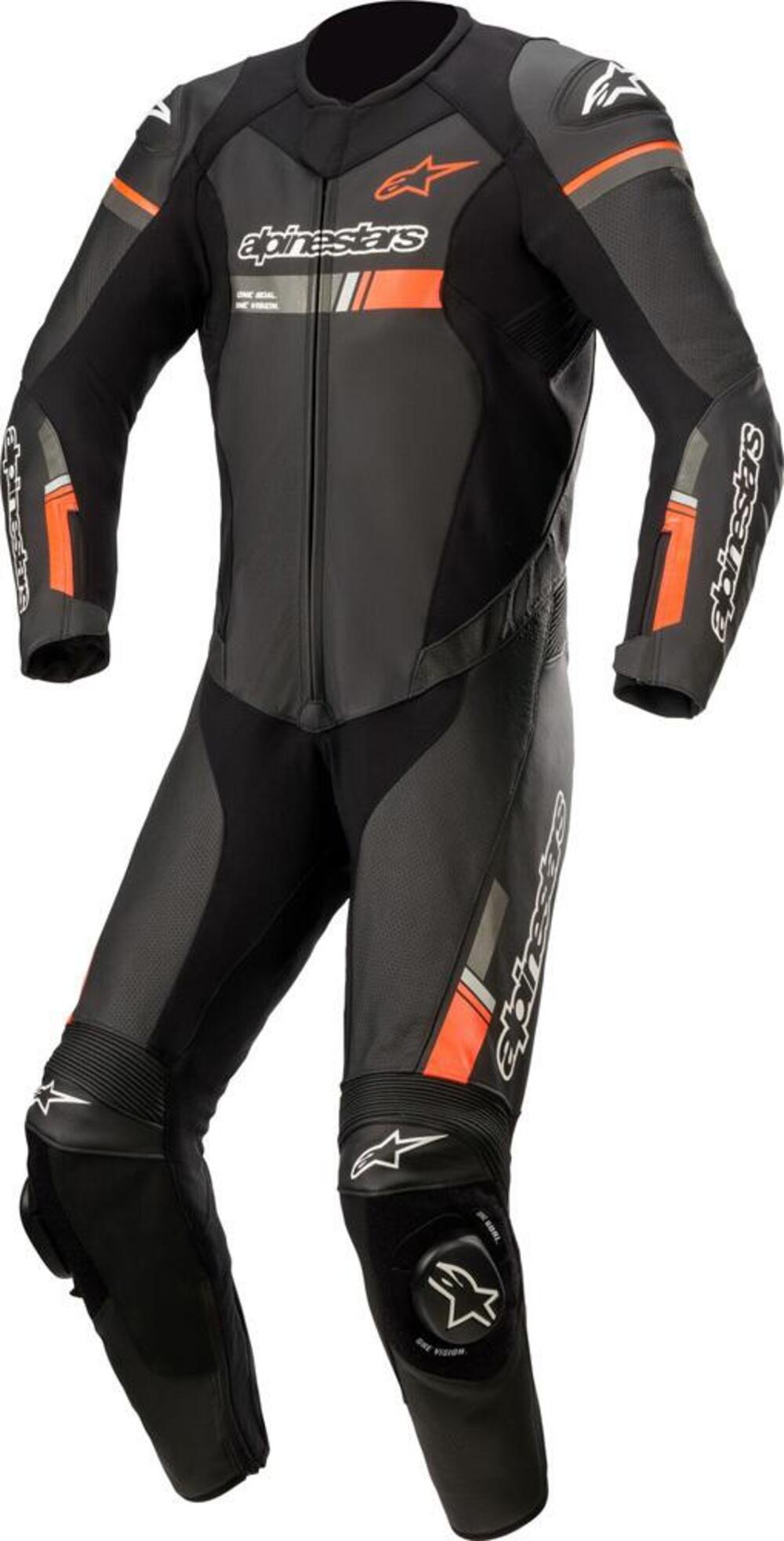 Tuta moto pelle intera Alpinestars GP FORCE CHASER