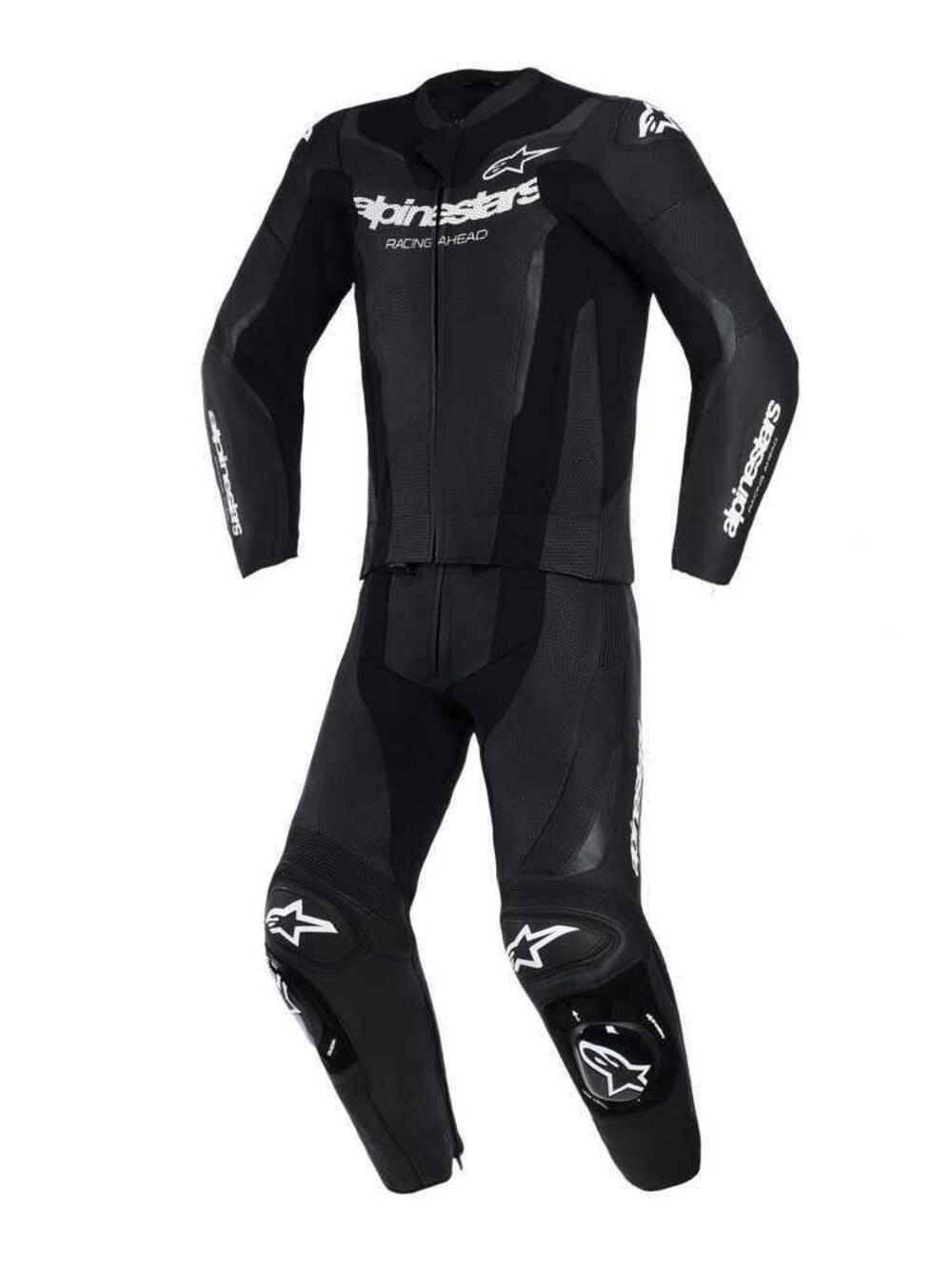 Tuta Moto Pelle Divisibile Alpinestars GP Force V2