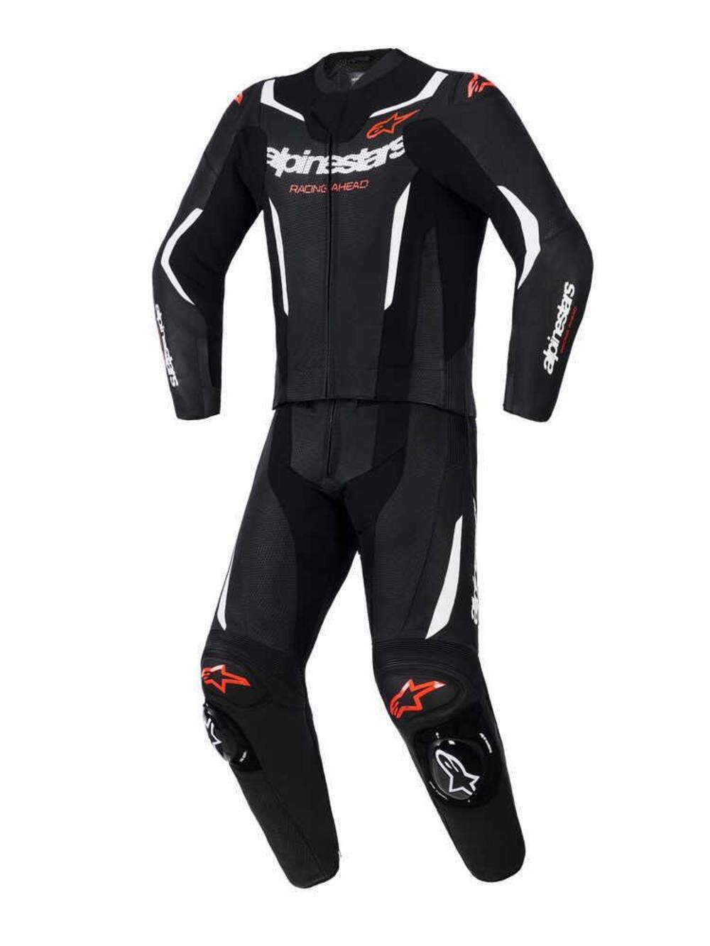 Tuta Moto Pelle Divisibile Alpinestars GP Force V2