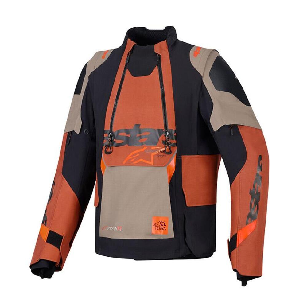 Giacca Moto Alpinestars Halo Pro Drystar XF Noce R