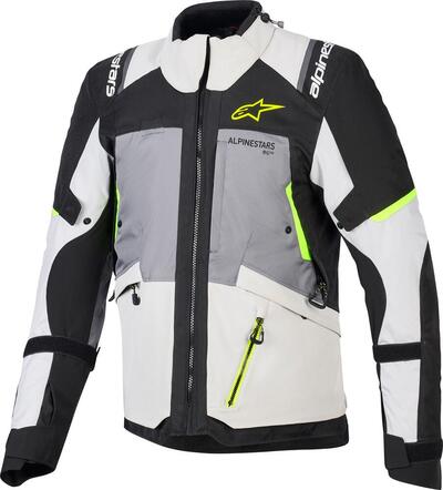 Giacca Moto Alpinestars Andes V4 Drystar Grigio Sc