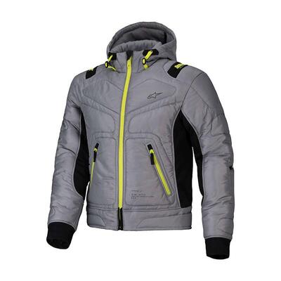 Giacca moto estiva Alpinestars Mohobbs Wp grigio l