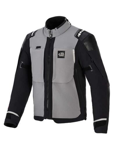 Giacca Moto Alpinestars Andes Pro Drystar XF Grigi