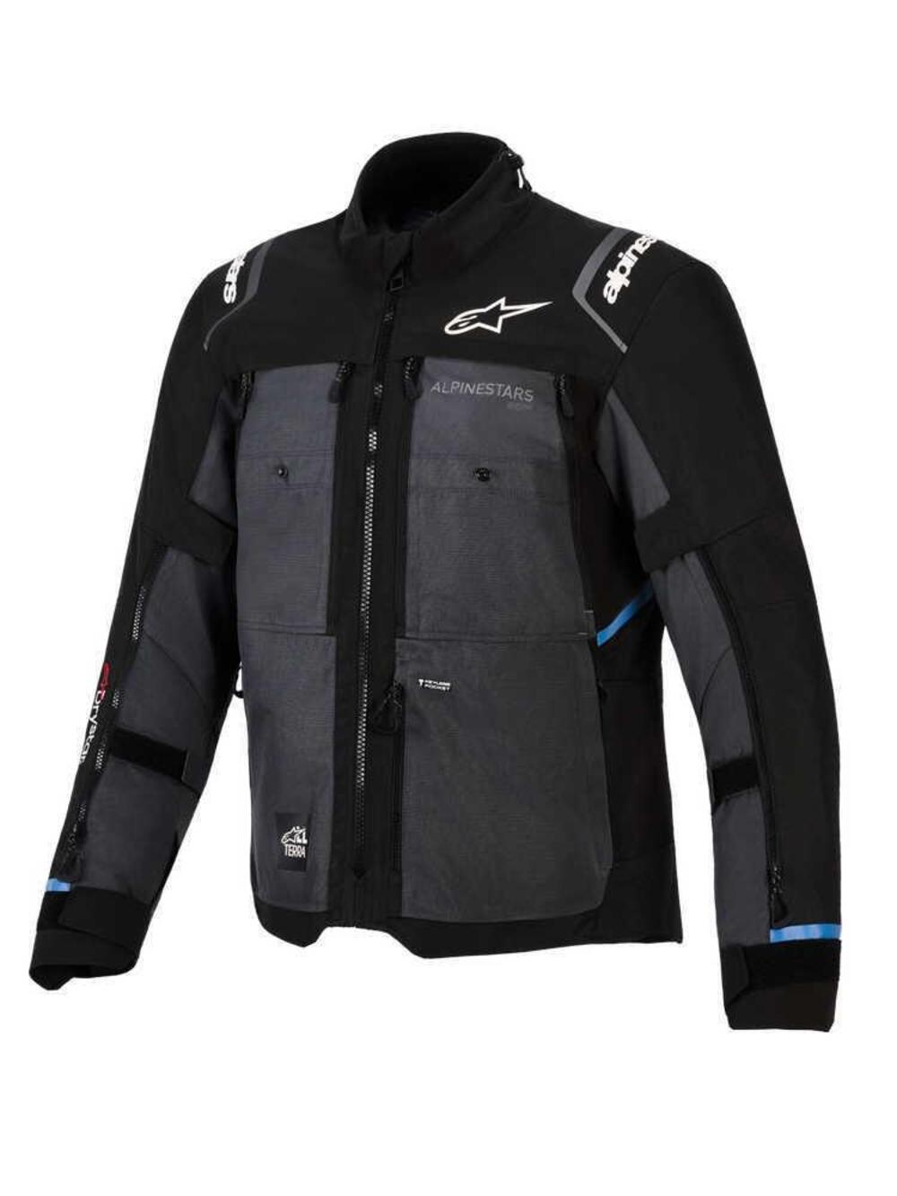 Giacca Moto Estiva Alpinestars Cusco Drystar Nero