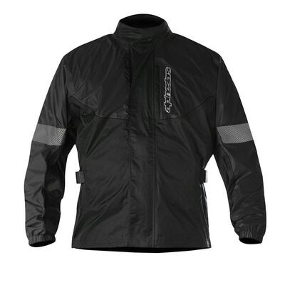 Giacca Antipioggia Alpinestars Hurricane Rain nera