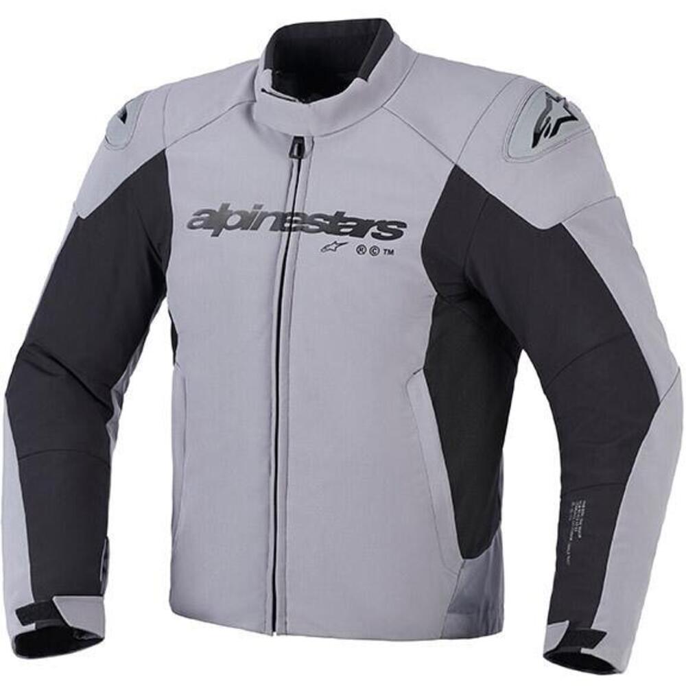 Giacca Moto Alpinestars SMX WP Grigio Scuro Nero