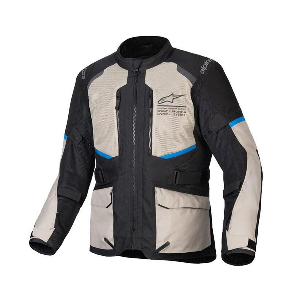 Giacca Moto Alpinestars Andes Air Drystar Grigio B