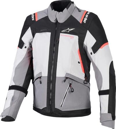 Giacca Moto Donna Alpinestars Andes V4 Drystar Gri