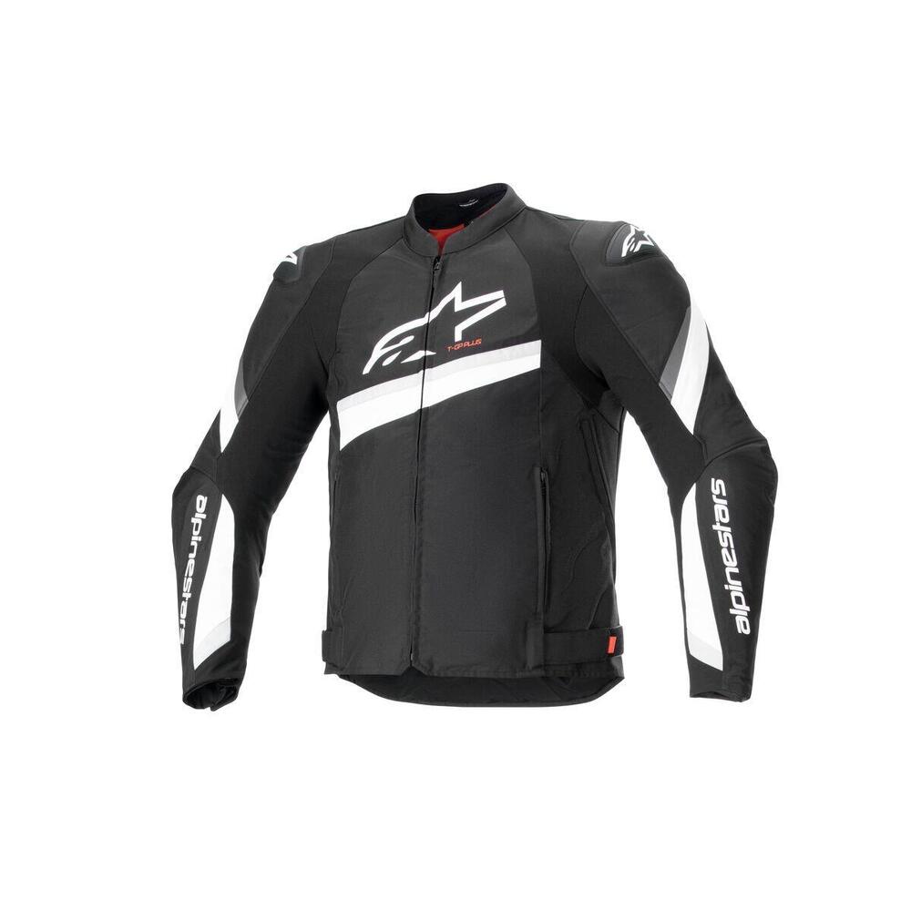 Giacca moto Alpinestars T-GP PLUS R V4 Nero Bianco