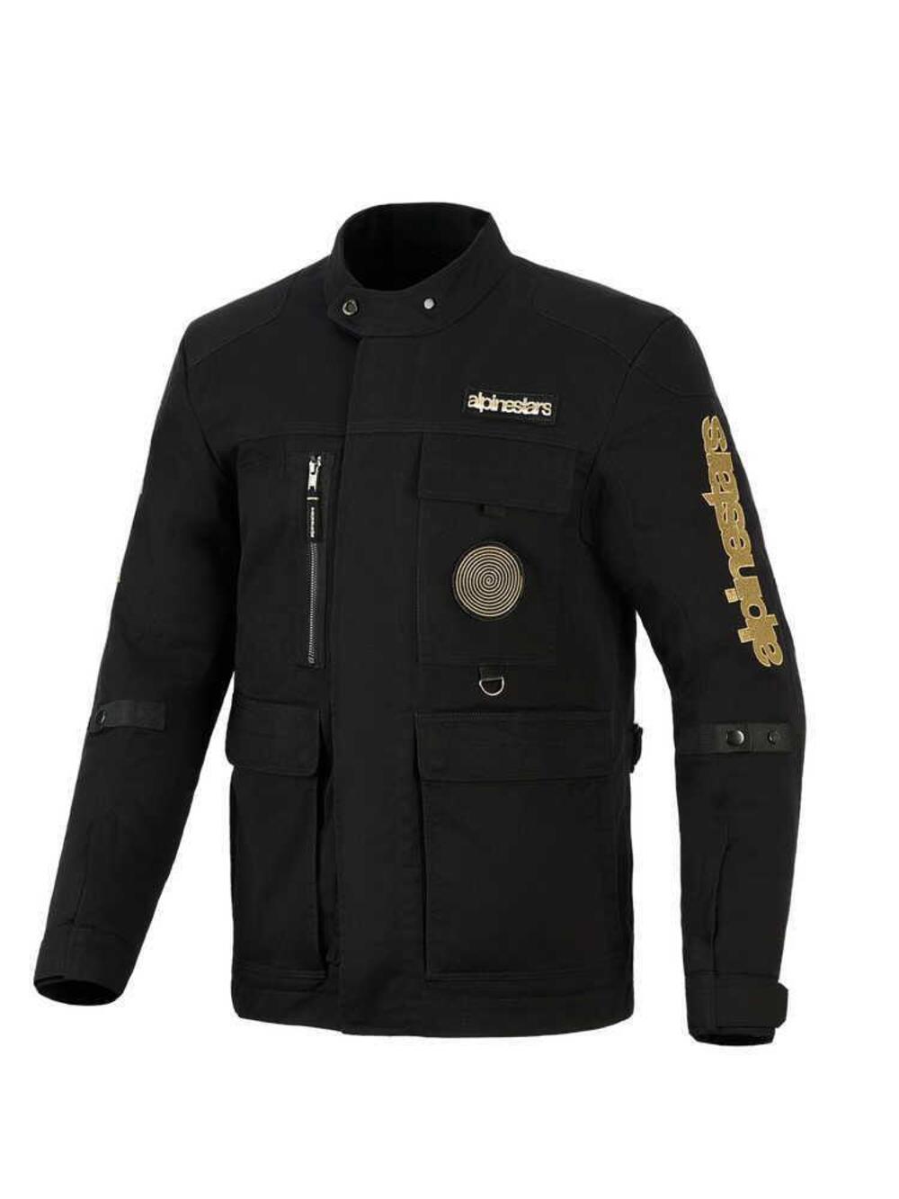 Giacca Moto Alpinestars Dice Nero