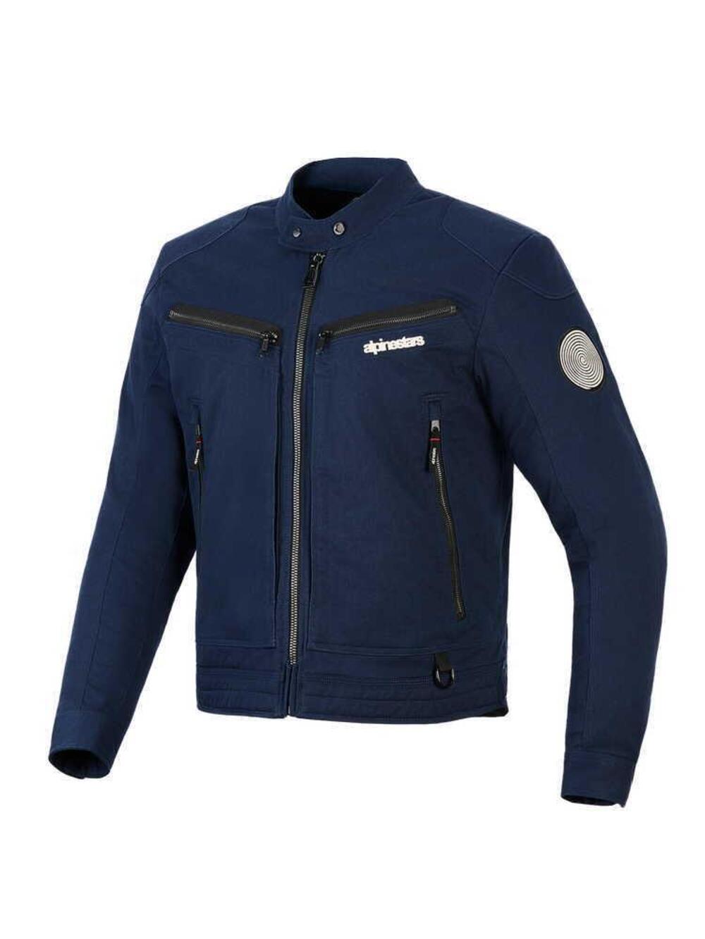 Giacca Moto Alpinestars Bruiser Blu Scuro